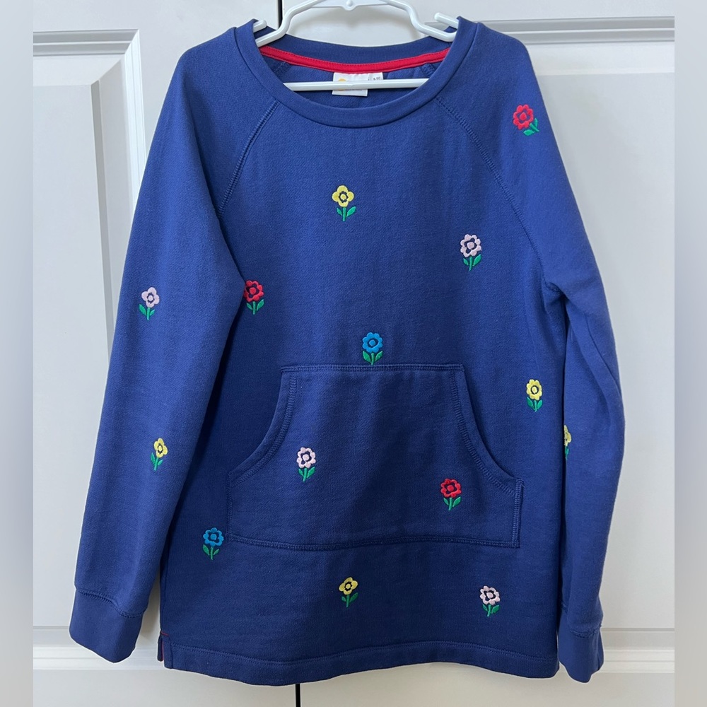Boden sweatshirt tunic shirt size 8-9y